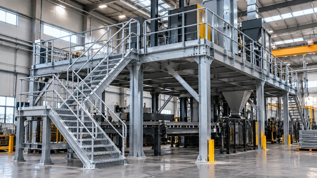 Ada Zirve Metal endüstriyel özel platform imalatı